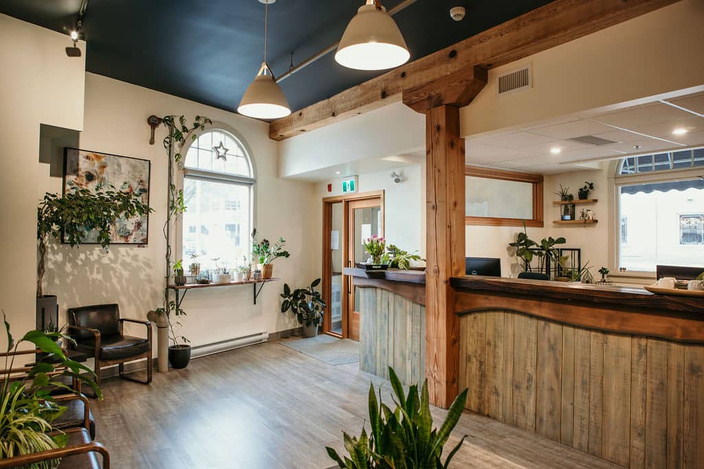 Entryway of Front Street Dental in Nelson